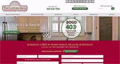 Desktop Screenshot of louvershop.com